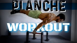 15 Minute FOLLOW ALONG PLANCHE WORKOUT | ALL LEVELS