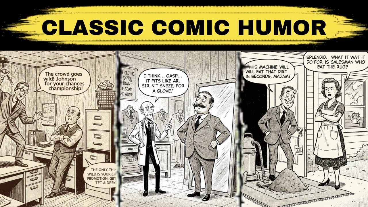 Classic Comic Humor You’ll Never Forget 😂 | Classic Cartoon Compilation Part 15 
