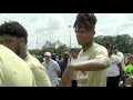 One-on-one battles at FSU football recruiting Mega Camp