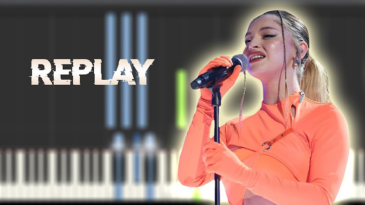 DENNA - REPLAY | Instrumental Piano Tutorial / Partitura / Karaoke / MIDI