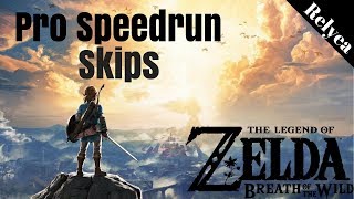 Epic Zelda Breath of the Wild Speed Run - Any% Skips and Tricks Compilation