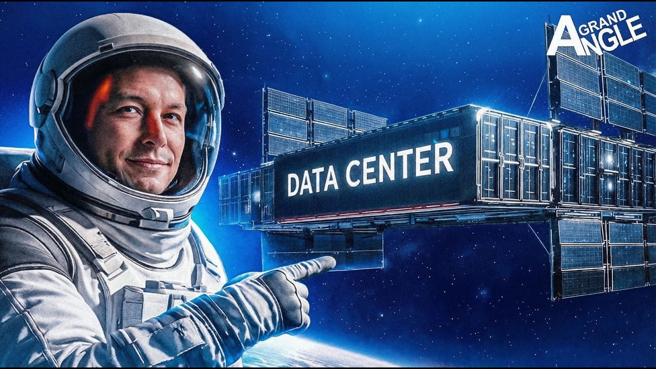 Pourquoi Elon Musk veut mettre des Data Centers DANS L'ESPACE ?