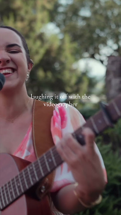 Real Wedding Music: Tiny Slip, Big Energy | Vocals & Guitar