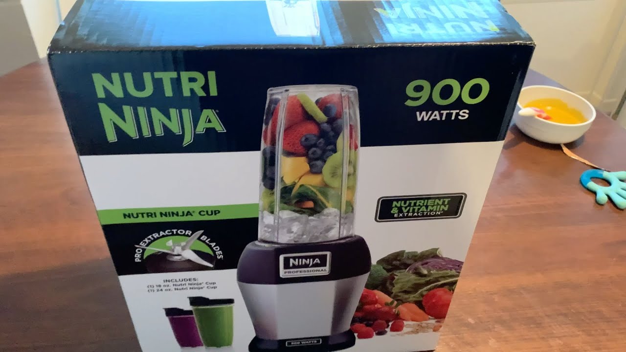 Nutri Ninja Pro BL450 unboxing review YouTube