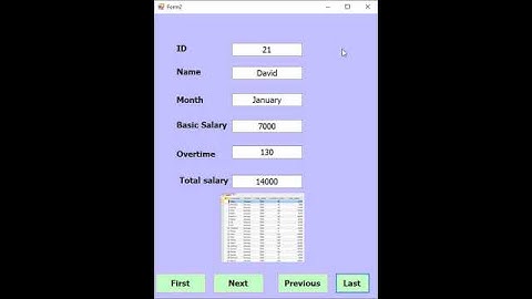 programmer visual Basic.net: Retrieve data from access #database using  navigation buttons in vb.net