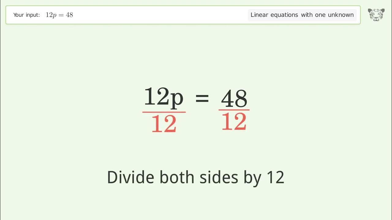 linear-equation-with-one-unknown-solve-12p-48-step-by-step-solution