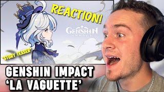 First Time Hearing Genshin Impact - La Vaguelette | REACTION! *Story Teaser*