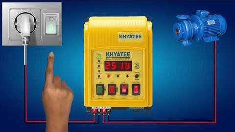 KHYATEE KTC 22 PNPN SETTING & INSTALLATION Starter with Water Level Controller (2-20 Amp)