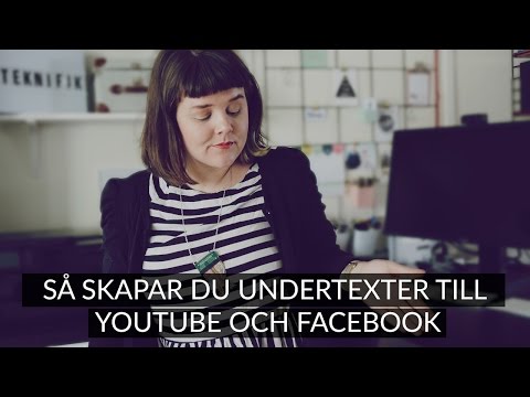 Video: Hur Man Använder Undertexter