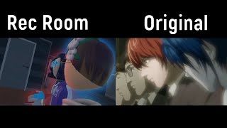 Original vs. Remake: L Staring at Light Yagami | Rec Room