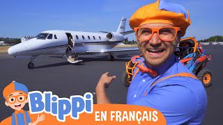 Blippi Découvre le musée de l’Aviation | Blippi en français | Vidéos éducatives pour les enfants