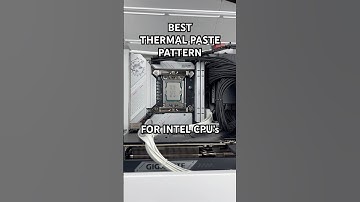 My favourite Thermal Paste Pattern for Intel CPU’s #shorts #pc #intel #cpu #thermalpaste #pcbuild
