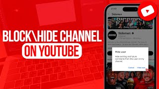 How to Block\\\\Hide Channel on YouTube | Full Guide