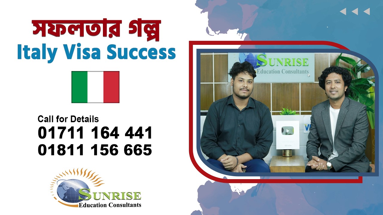 Italy Student Visa Approved 2026 | Success Story of Bangladeshi Student