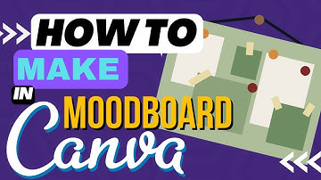 How to make a moodboard in Canva - No experience needed!
