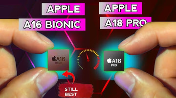 Apple A18 Pro vs Apple A16 Bionic: tests and benchmark Results