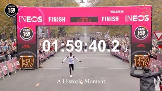 Eliud Kipchoge Marathon Highlights 엘리우드 킵초게, 마라톤 하일라이트 정리를 역사적인 사건을 기록하기 위하여 A Historical event