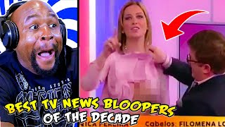 Best TV News Bloopers Of The Decade #3 REACTION