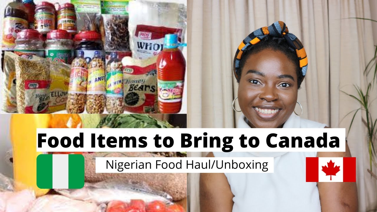 Can You Bring Food Into Canada Things to bring when coming to Canada | Food Items to Travel With to