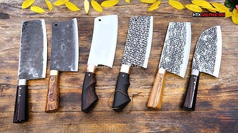 DAO PHÚC SEN, CÁC MẪU DAO  CHẶT  GÀ VỊT THÔNG DỤNG_HÀNG CHUẨN CỦA HTX DAO PHÚC SEN