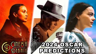 2024 Oscar Ballot | Will OPPENHEIMER win Best Picture? | Best Actress: Lily Gladstone or Emma Stone