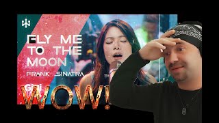 THIS SONG IS A MUST !!!  GIGI DE LANA FLY ME TO THE MOON   (REACTION)