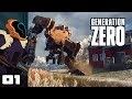 Let's Play Generation Zero - PC Gameplay Part 1 - Bjorn Gunnson, Robot Slayer Extraordinaire