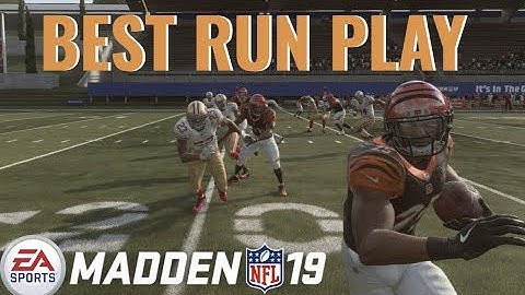 THE ABSOLUTE BEST RUN PLAY IN MADDEN 19 | AMAZING BLOCKING | Madden 19 Tips
