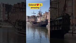 Старый город Гданьска: сказка среди домов и воды 🌟 #польша #polska #впольше#gdansk