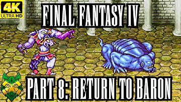 [PS5][4K] Final Fantasy IV Part 8: Return To Baron Barigan and Cagnazzo No Commentary | RhoxieRomps