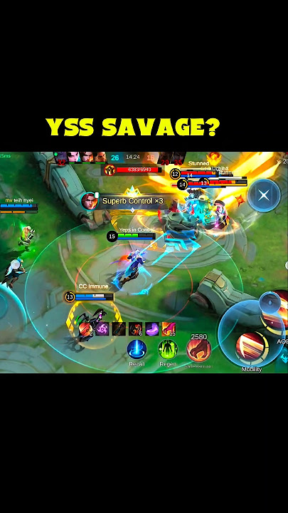 Yss Savage? #mlbb #yishunshin