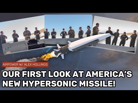 Our first look at America's HYPERSONIC HACM Missile