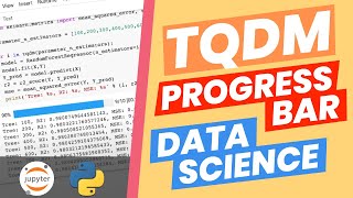 Progress Bars for Tracking the Progress of Data Science Workflow (Tqdm Python library)