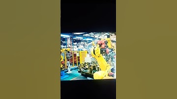 Industrial Robots car manufacturing unit