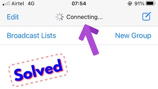 Fix whatsapp connecting problem || Video Call Not Connecting in iPhone
