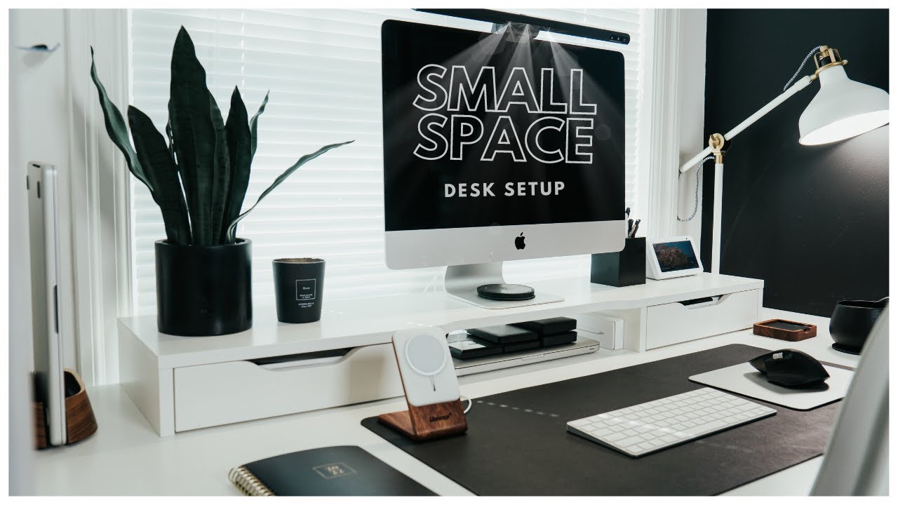 SMALL SPACE??? No Problem! Desk Setup 2022 