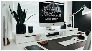 SMALL SPACE??? No Problem! Desk Setup 2022
