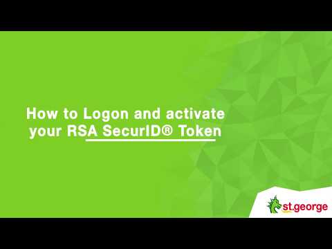 Business Banking Online - How to logon and activate token