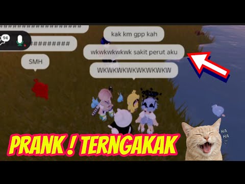 PRANKK!!! GA BISA NGOMONG BAHASA INDONESIA part 2, ngakak banget 😂 #roblox #prank #kiwimochi