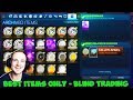 MY BEST ITEMS IN ROCKET LEAGUE! | Blind Trading With Fans + SURPRISE DONATION