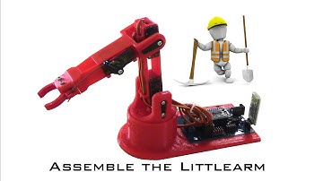 LittleArm 2C Arduino Robot Arm Assembly Instruction Video