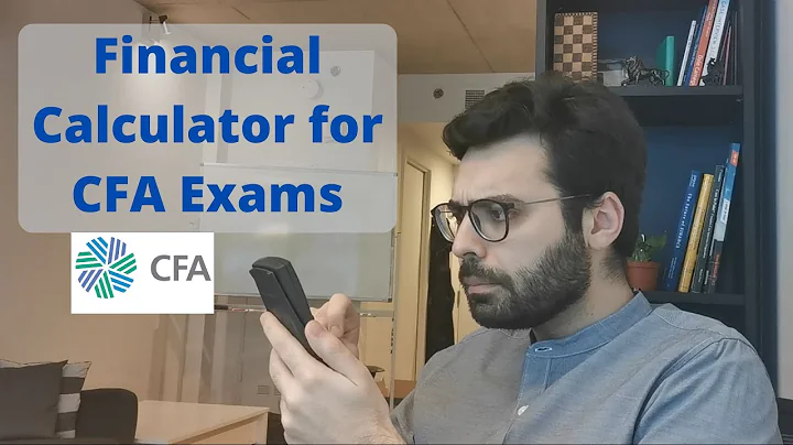 How to use the Financial Calculator for the CFA exams - Texas Instruments BA II Plus