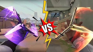 Champions 2025 Butterfly Knife VS Singularity Butterfly Knife