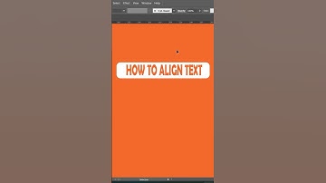 Adobe Illustrator Tips: How to Align Text in #Illustrator #illustratortips #adobeillustrator #design