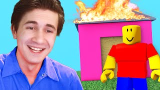 Roblox Survive The House...
I played Roblox Horrific Housing...
๐ Watch me stream daily! - https://www.twitch.tv/Jameskii
Play Roblox Game -
https://www.roblox.com/games/263761432
@Temprist @Sketchh
GET NEW SHIRT - https://jameskii.com/
In this video I play Roblox game called Roblox Horrific Housing, the main objective is to survive insane challenges and random events... It gets really funny and brings a lot of roblox memes because how unexpected this game is... Roblox Survive The House...