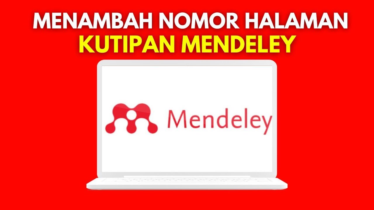 CARA MENAMBAHKAN NOMOR HALAMAN PADA KUTIPAN DI MENDELEY YouTube Cara menambahkan nomor halaman pada kutipan di mendeley youtube