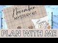 Come and Plan with Me Classic Happy Planner Vertical November Mystery Kit Reveal