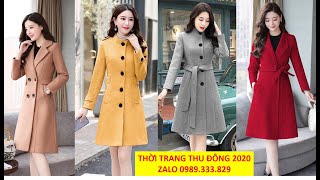 Áo Khoác Dạ Nữ Hàn Quốc - Top 19 Mẫu Áo Khoác Dạ Nữ Đẹp Cao Cấp Sang Trọng  Mới Nhất 2021 - Youtube