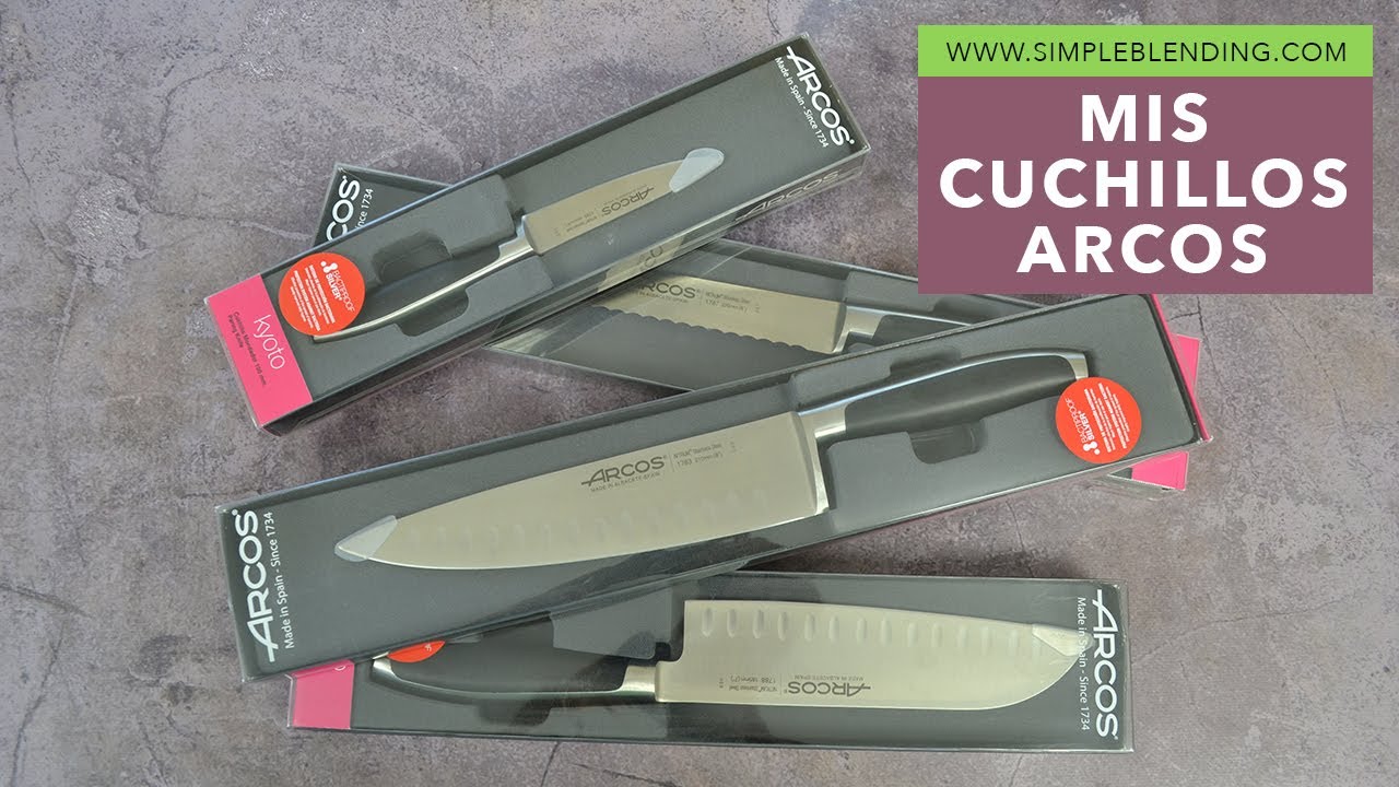 MIS CUCHILLOS DE COCINA ARCOS SERIE KYOTO  | Unboxing de mis nuevos cuchillos de cocina