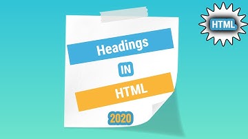Html headings in Urdu/Hindi | Html heading tag tutorial |  How many types of heading in HTML
